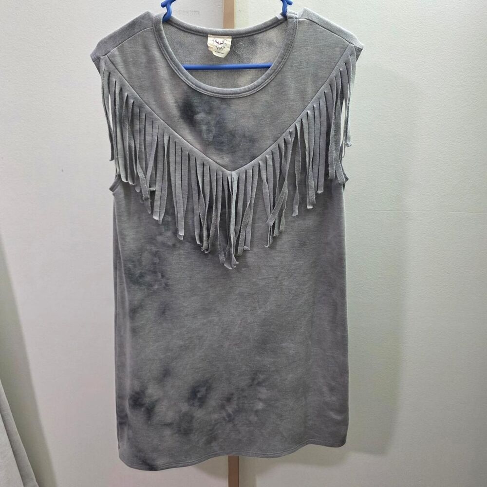 Fantastic-fawn Women's Grey and Blue Vest
